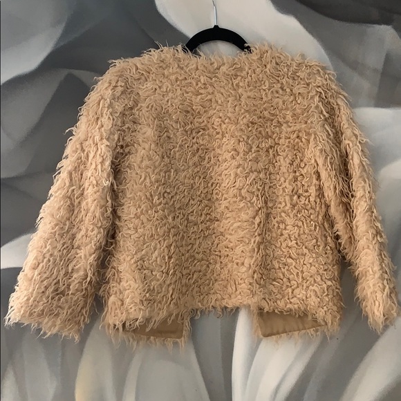 RVCA CROPPED LIGHTWEIGHT FUNFUR JACKET - Picture 5 of 5